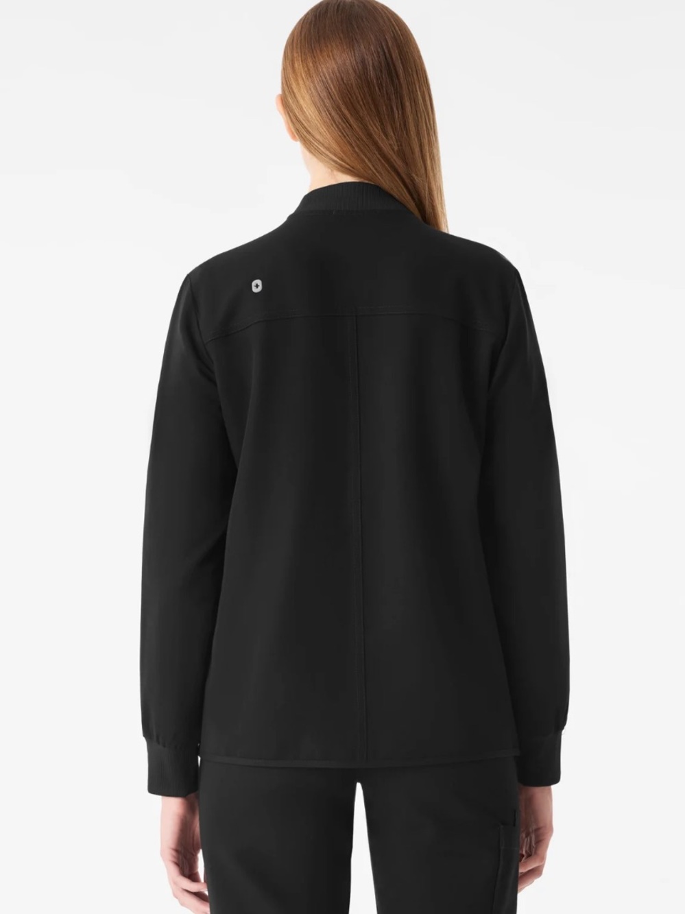 FIGS Women's Black Scrub Jacket